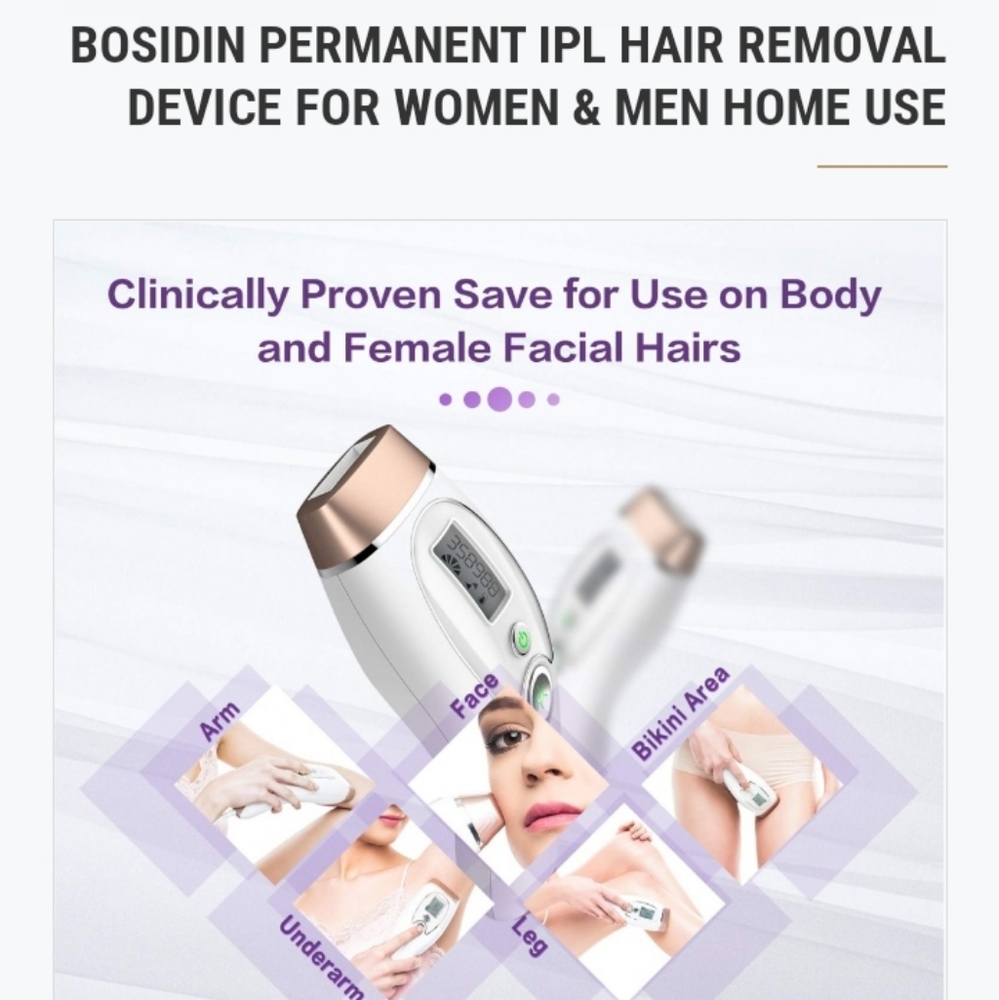 Bosiden  hair removal machine 🤩